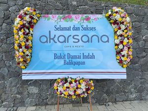 Karangan Bunga Ucapan Grand Opening 3 titik bunga